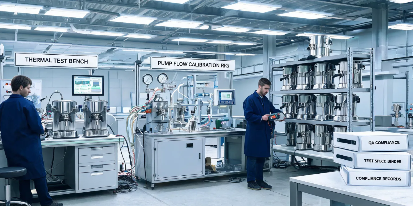 Moccamaster appliance engineering facility